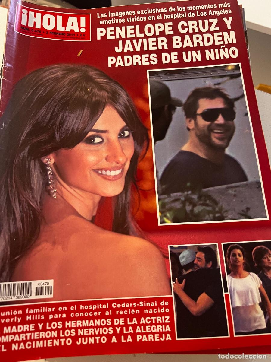 Coleccionismo de Revista Hola: HOLA! N&ordm; 3470. FEBRERO 2011. PEN&Eacute;LOPE CRUZ Y JAVIER BARDEM PADRES DE UN NI&Ntilde;O.