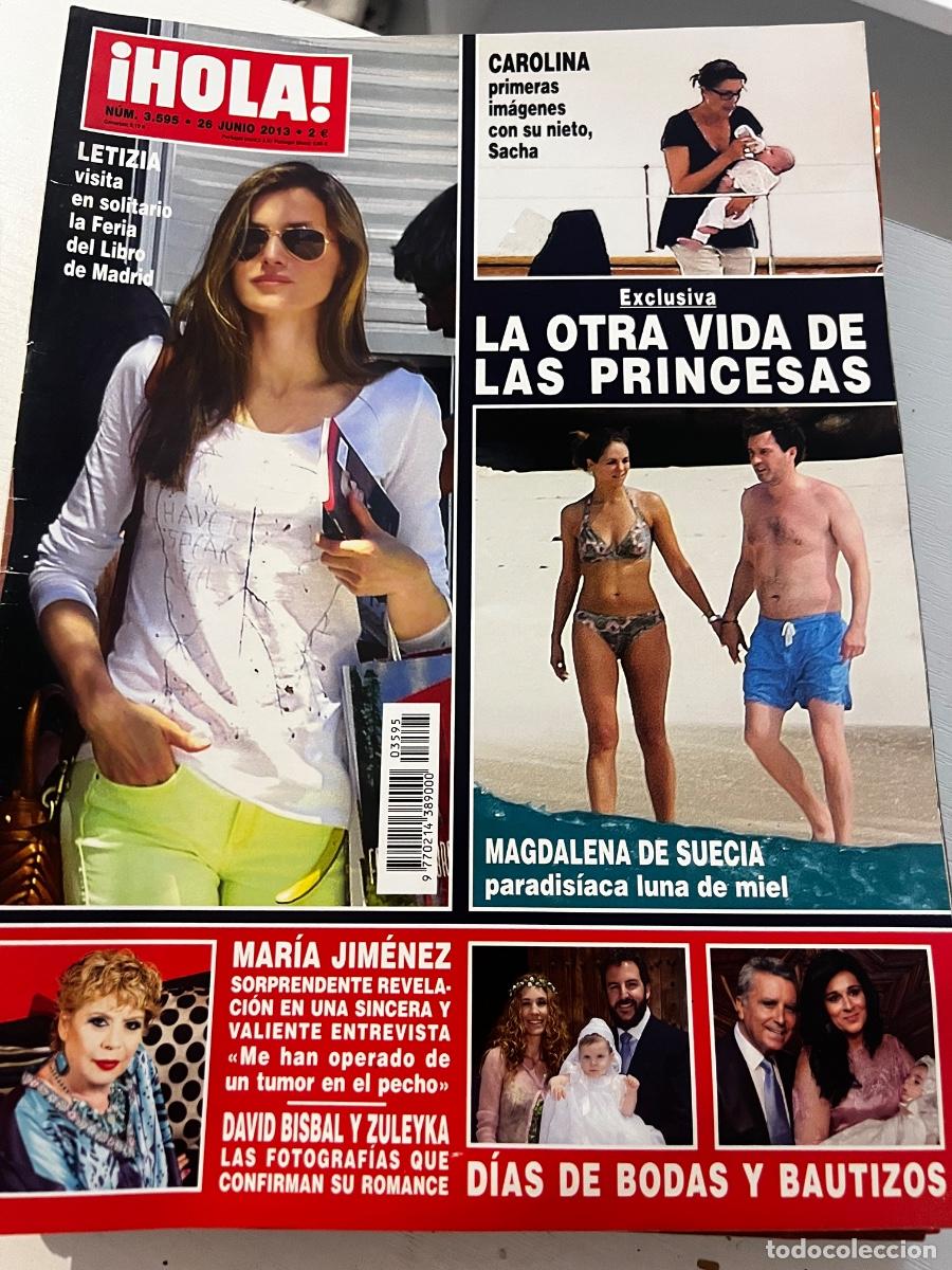 Coleccionismo de Revista Hola: HOLA! N&ordm; 3595. JUNIO 2013. LETICIA VISITA EN SOLITARIO LA FERIA DEL LIBRO DE MADRID