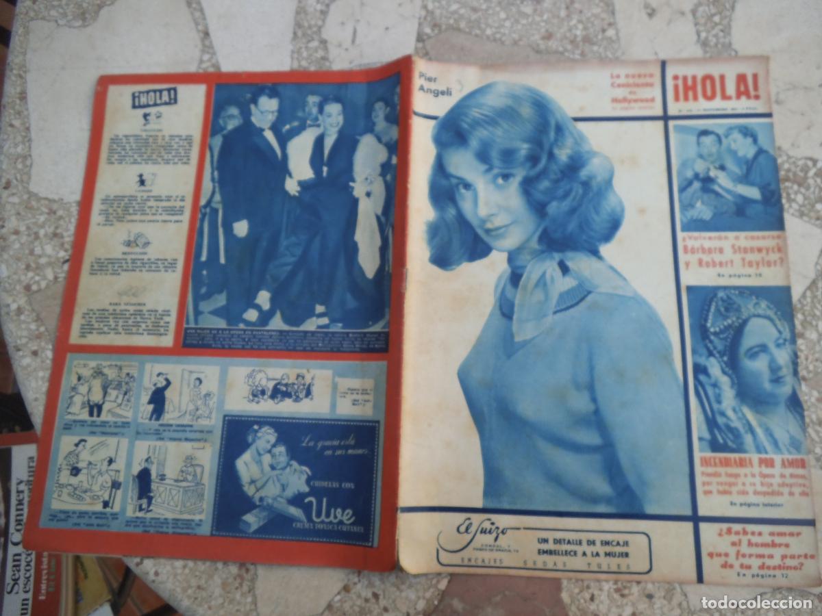 Coleccionismo de Revista Hola: hola n&ordm; 430, 1952, pier angeli,