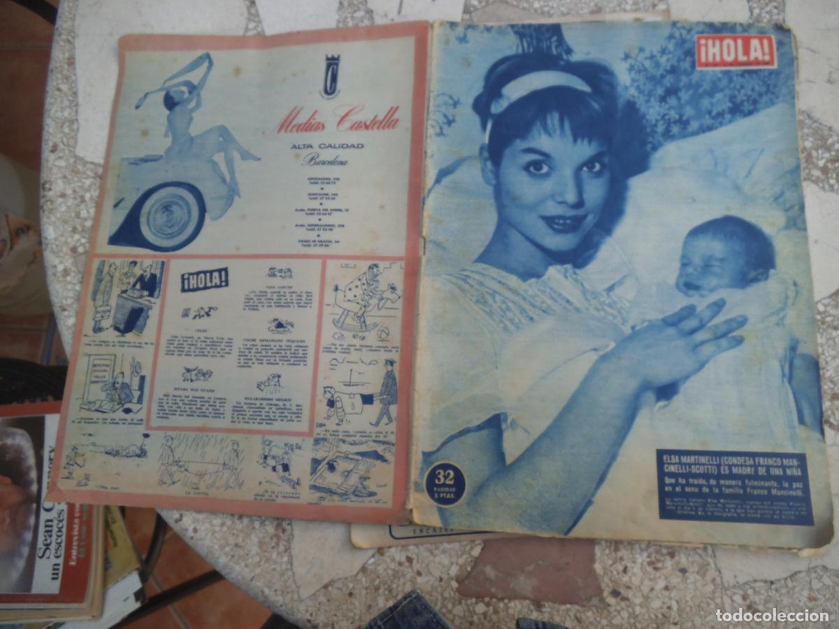 Coleccionismo de Revista Hola: hola n&ordm; 703, 1958,elsa martinelli, b.b,