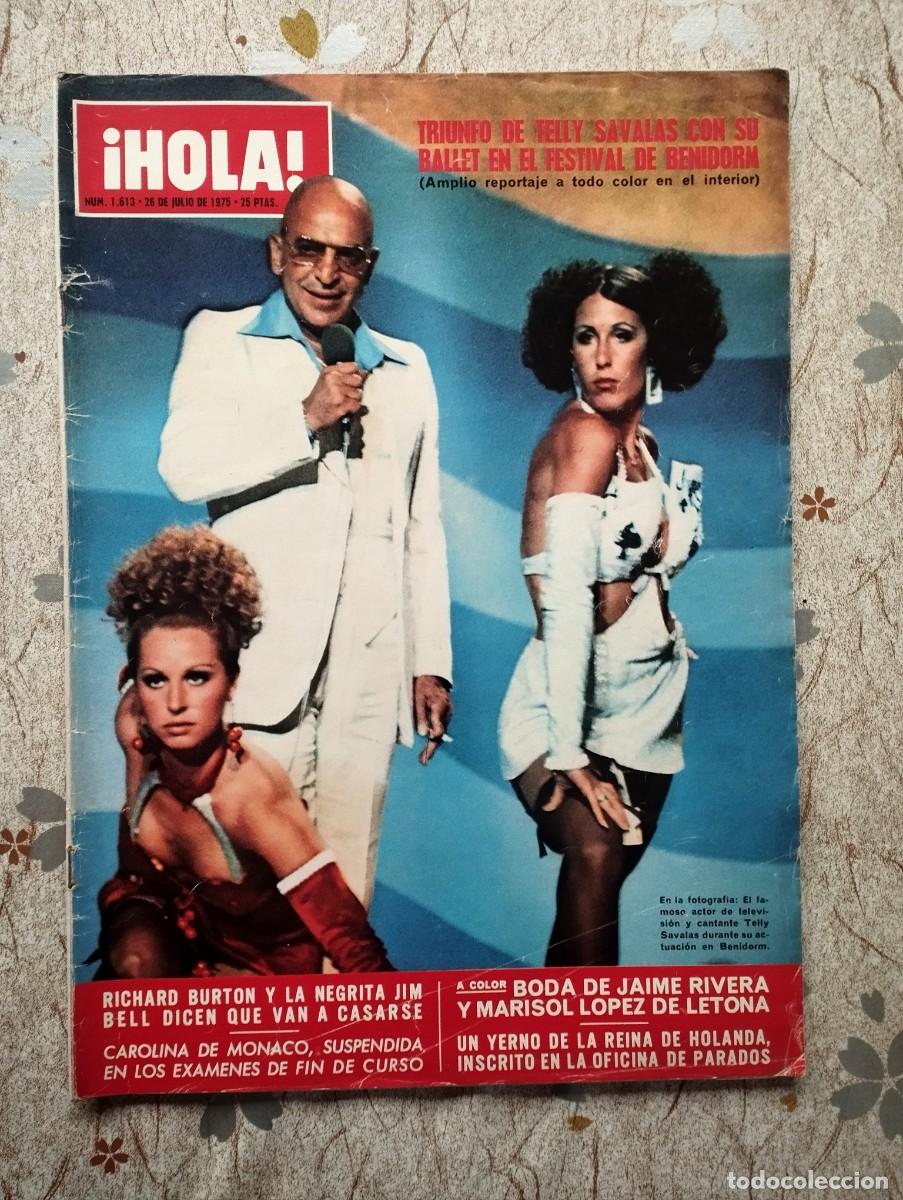 Coleccionismo de Revista Hola: HOLA / TELLY SAVALAS, CHRISTOPHER GEORGE, LINDA DAY, ROMINA POWER