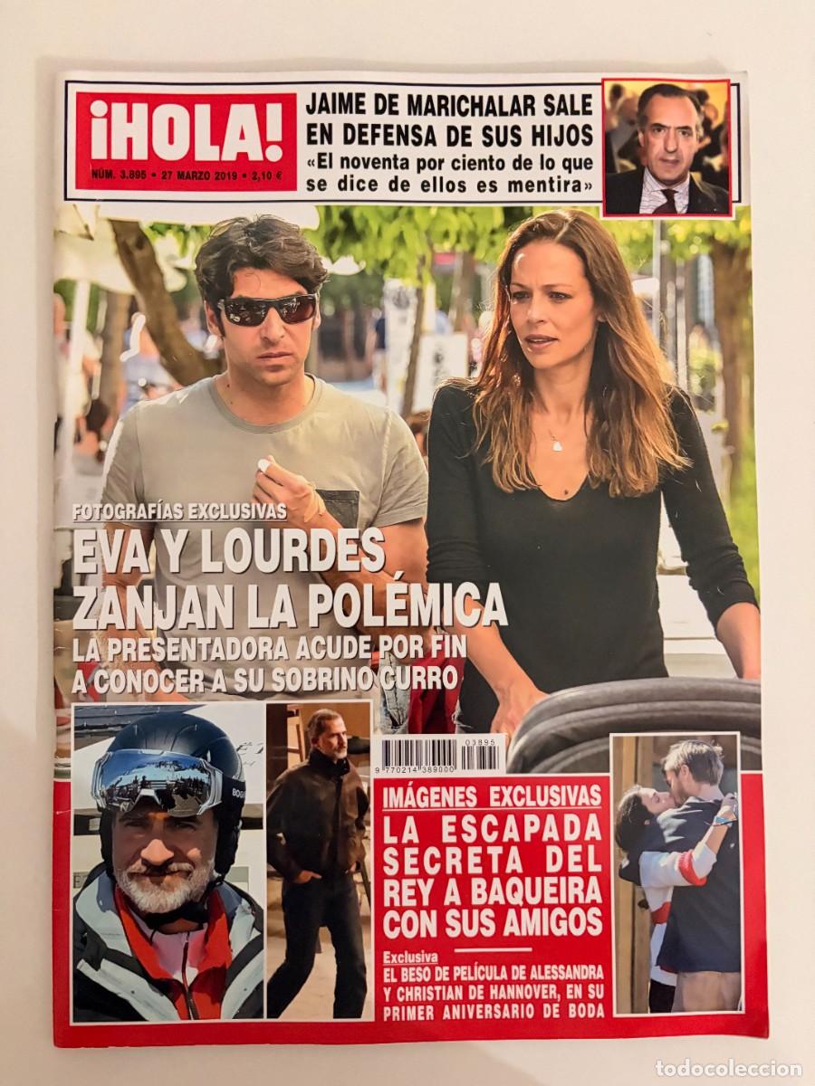 Coleccionismo de Revista Hola: &iexcl;HOLA! N&ordm; 3895. MARZO 2019. JAIME DE MARICHALAR SALE EN DEFENSA DE SUS HIJOS. LEER