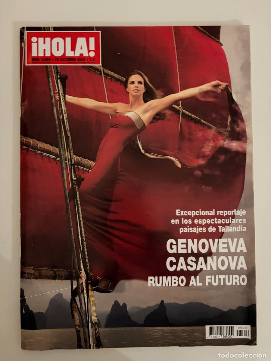 Coleccionismo de Revista Hola: &iexcl;HOLA! N&ordm; 3350. OCTUBRE 2008. EXCEPCIONAL REPORTAJE EN LOS ESPECTACULARES PAISAJES DE TAILANDIA.LEER