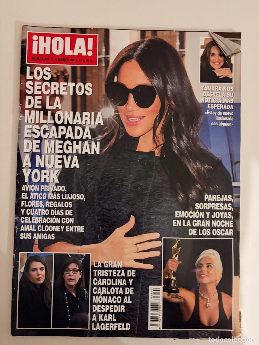 Collezionismo di Rivista &iexcl;Hola!: &iexcl;HOLA! N&ordm; 3892. MARZO 2019. LOS SECRETOS DE LA MILLONARIA ESCAPADA DE MEGHAN A NUEVA YORK. LEER