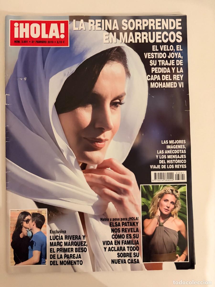 Collezionismo di Rivista &iexcl;Hola!: &iexcl;HOLA! N&ordm; 3891. FEBRERO 2019. LA REINA SORPRENDE EN MARRUECOS. LEER