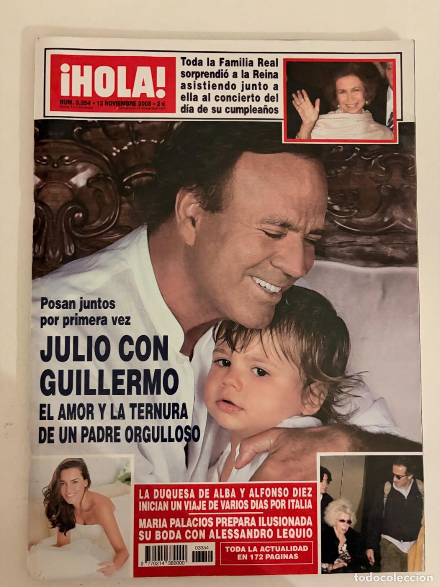 Coleccionismo de Revista Hola: &iexcl;HOLA! N&ordm; 3354. NOVIEMBRE 2008. LA DUQUESA DE ALBA Y ALFONSO D&Iacute;EZ INICIAN UN VIAJE POR ITALIA. LEER