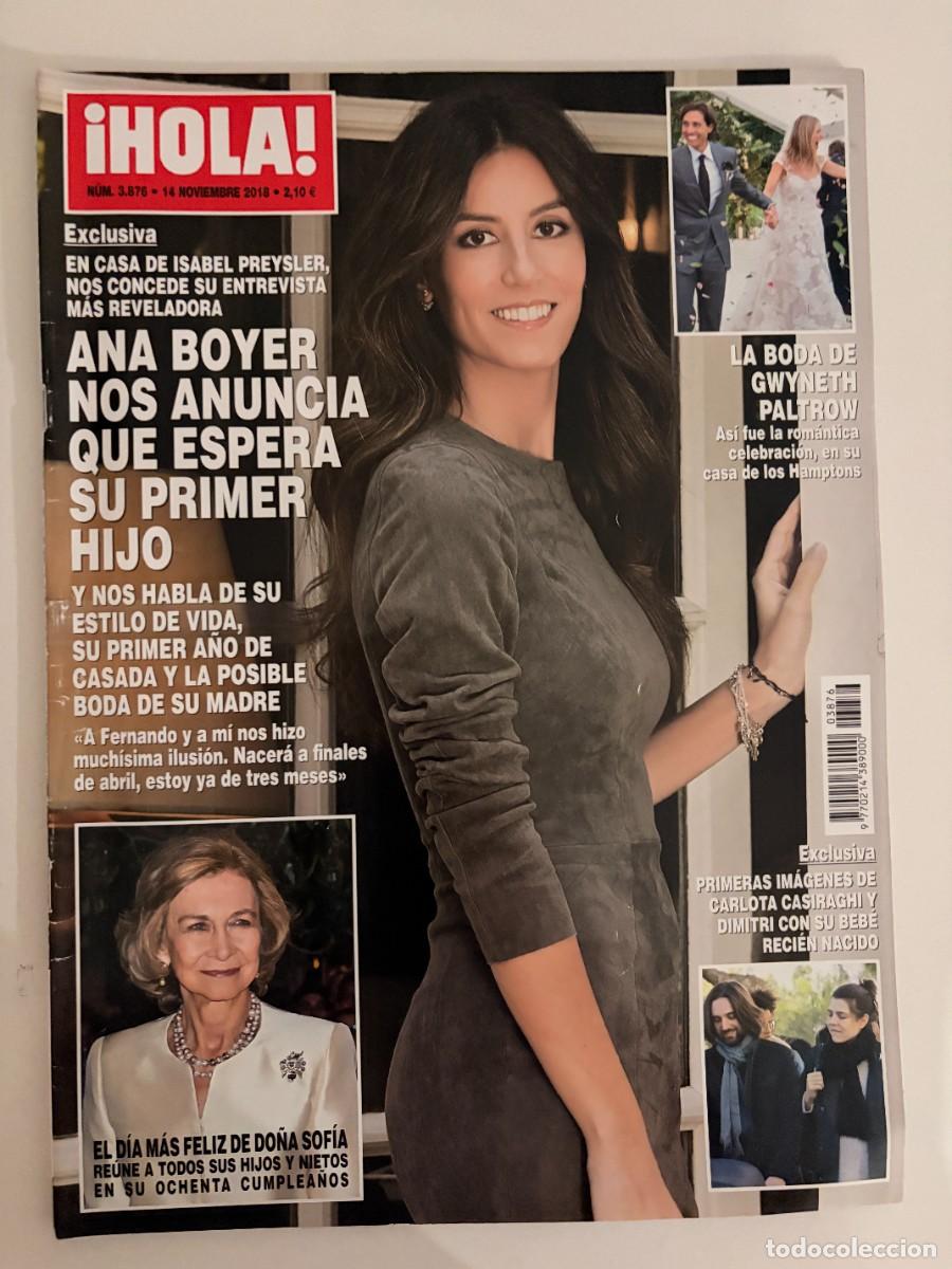 Coleccionismo de Revista Hola: &iexcl;HOLA! N&ordm; 3876. NOVIEMBRE 2018. ISABEL PREYSLER, NOS CONCEDE SU ENTREVISTA M&Aacute;S REVELADORA. LEER