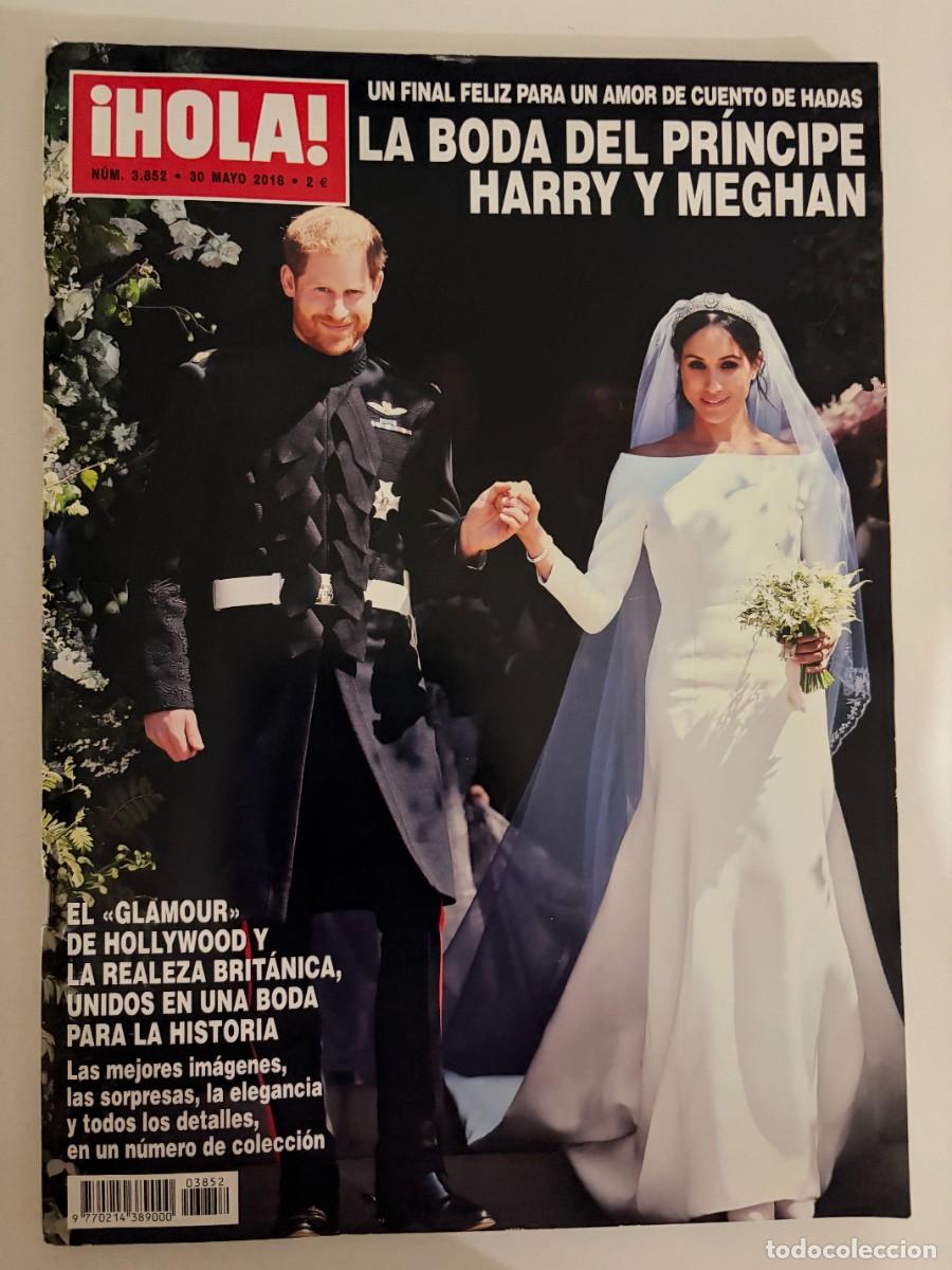 Coleccionismo de Revista Hola: &iexcl;HOLA! N&ordm; 3852. MAYO 2018. LA BODA DEL PR&Iacute;NCIPE HARRY Y MEGHAN. LEER