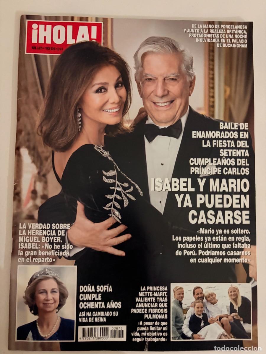 Coleccionismo de Revista Hola: &iexcl;HOLA! N&ordm; 3875. NOVIEMBRE 2018. LA VERDAD SOBRE LA HERENCIA DE MIGUEL BOYER.. LEER