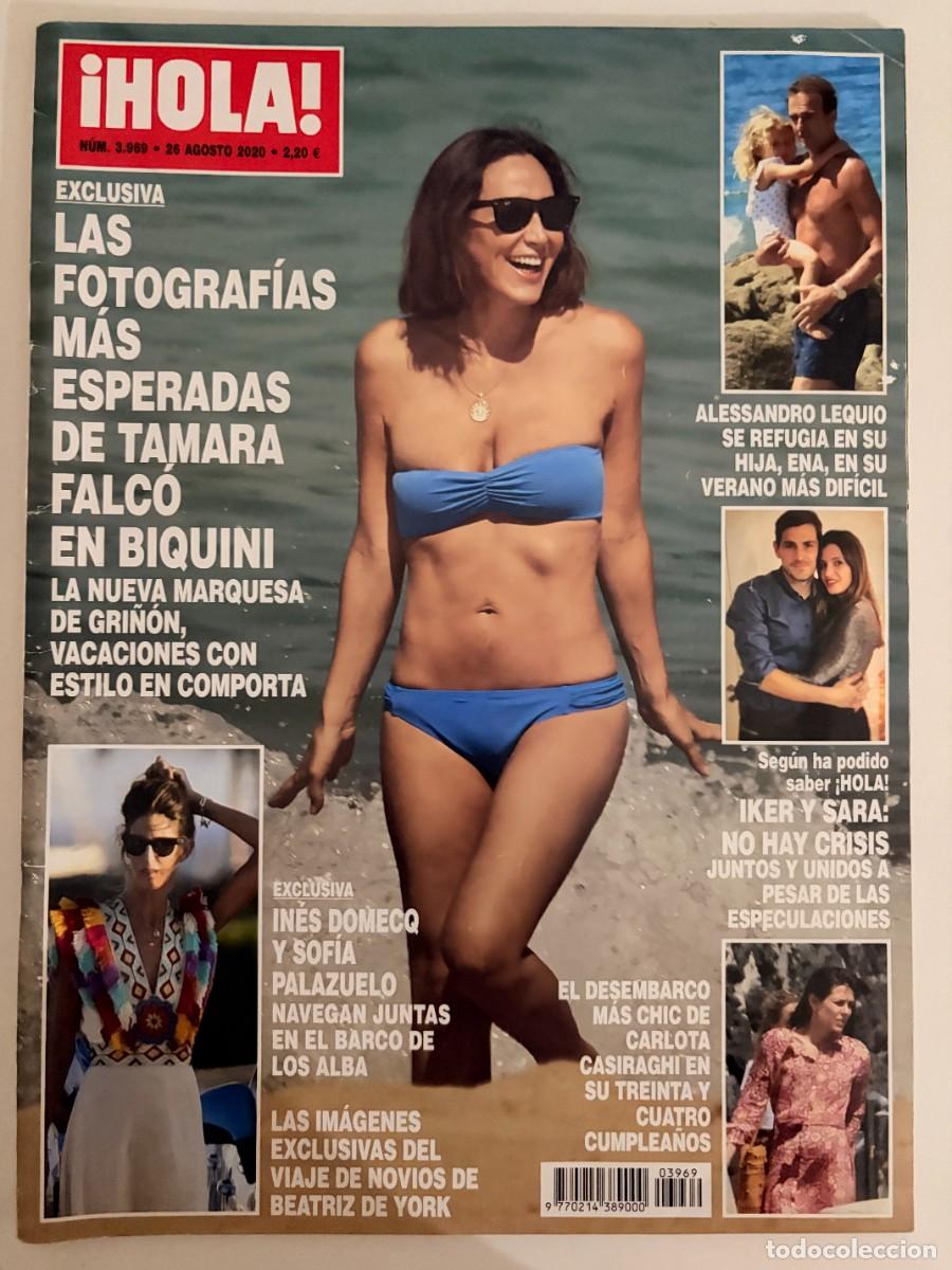 Coleccionismo de Revista Hola: &iexcl;HOLA! N&ordm; 3969. AGOSTO 2020. LAS FOTOGRAF&Iacute;AS M&Aacute;S ESPERADAS DE TAMARA FALC&Oacute; EN BIQUINI. LEER