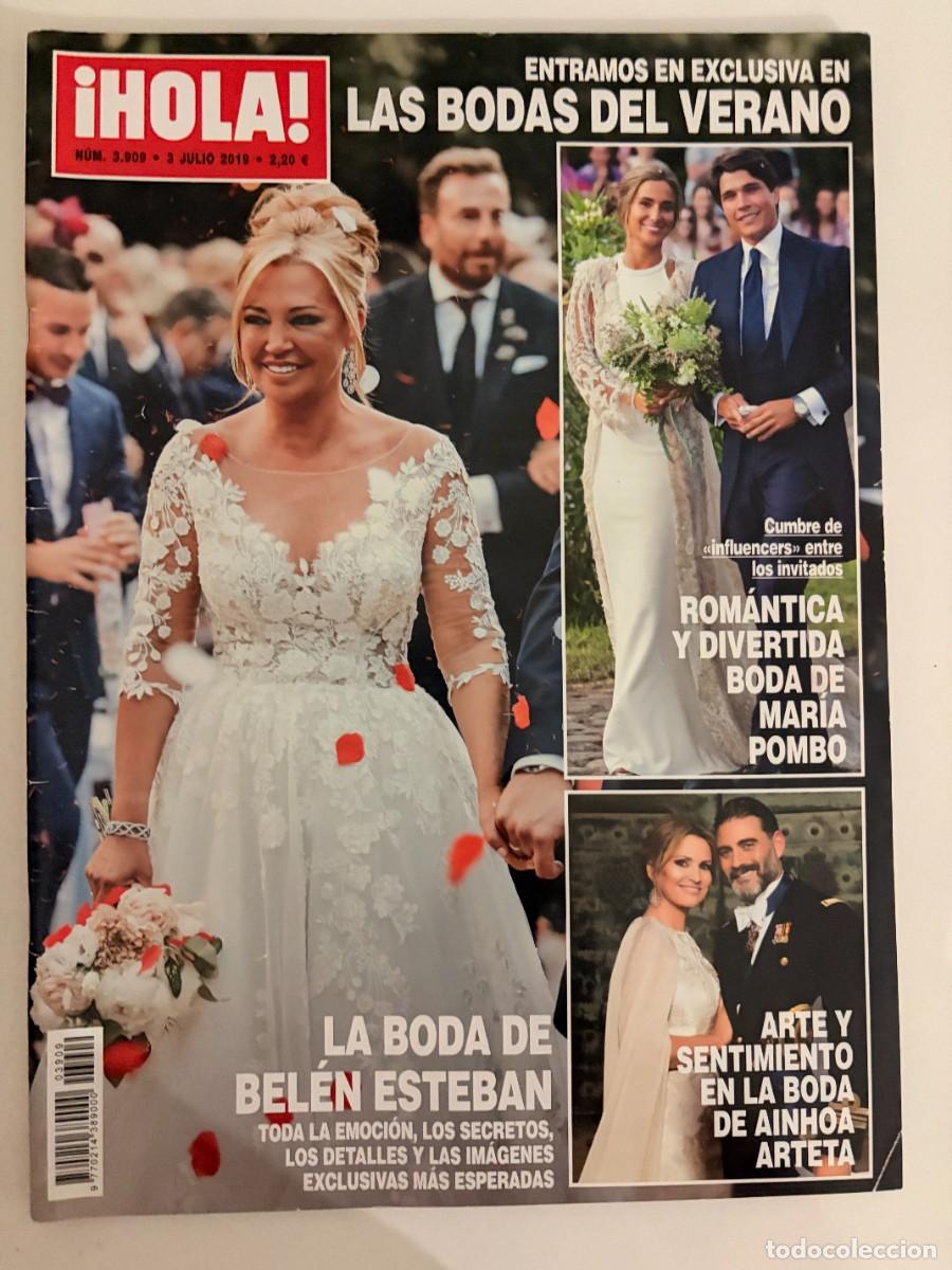 Coleccionismo de Revista Hola: &iexcl;HOLA! N&ordm; 3909. JULIO 2019. ENTRAMOS EN EXCLUSIVA EN LAS BODAS DEL VERANO. LEER