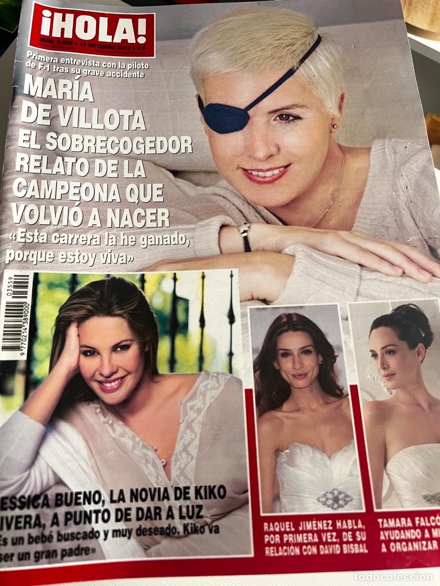 Coleccionismo de Revista Hola: HOLA! N&ordm; 3559. OCTUBRE 2012. MAR&Iacute;A DE VILLOTA EL SOBRECOGEDOR RELAT&Oacute; DE LA CAMPEONA QUE VOLVI&Oacute; NACER