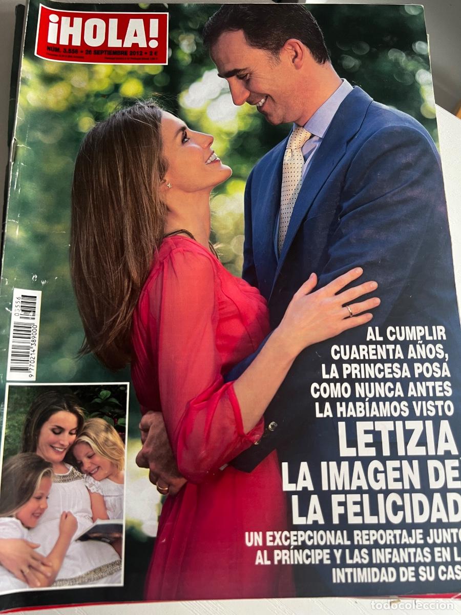 Coleccionismo de Revista Hola: HOLA! N&ordm; 3556. SEPTIEMBRE 2012. LETIZIA LA IMAGEN DE LA FELICIDAD JUNTO AL PR&Iacute;NCIPE Y LAS INFANTAS