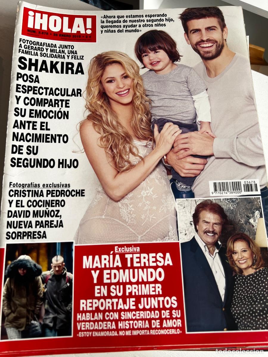 Coleccionismo de Revista Hola: HOLA! N&ordm; 3678. ENERO 2015. SHAKIRA POSA ESPECTACULAR Y COMPARTE SU EMOCI&Oacute;N ANTE SU SEGUNDO HIJO