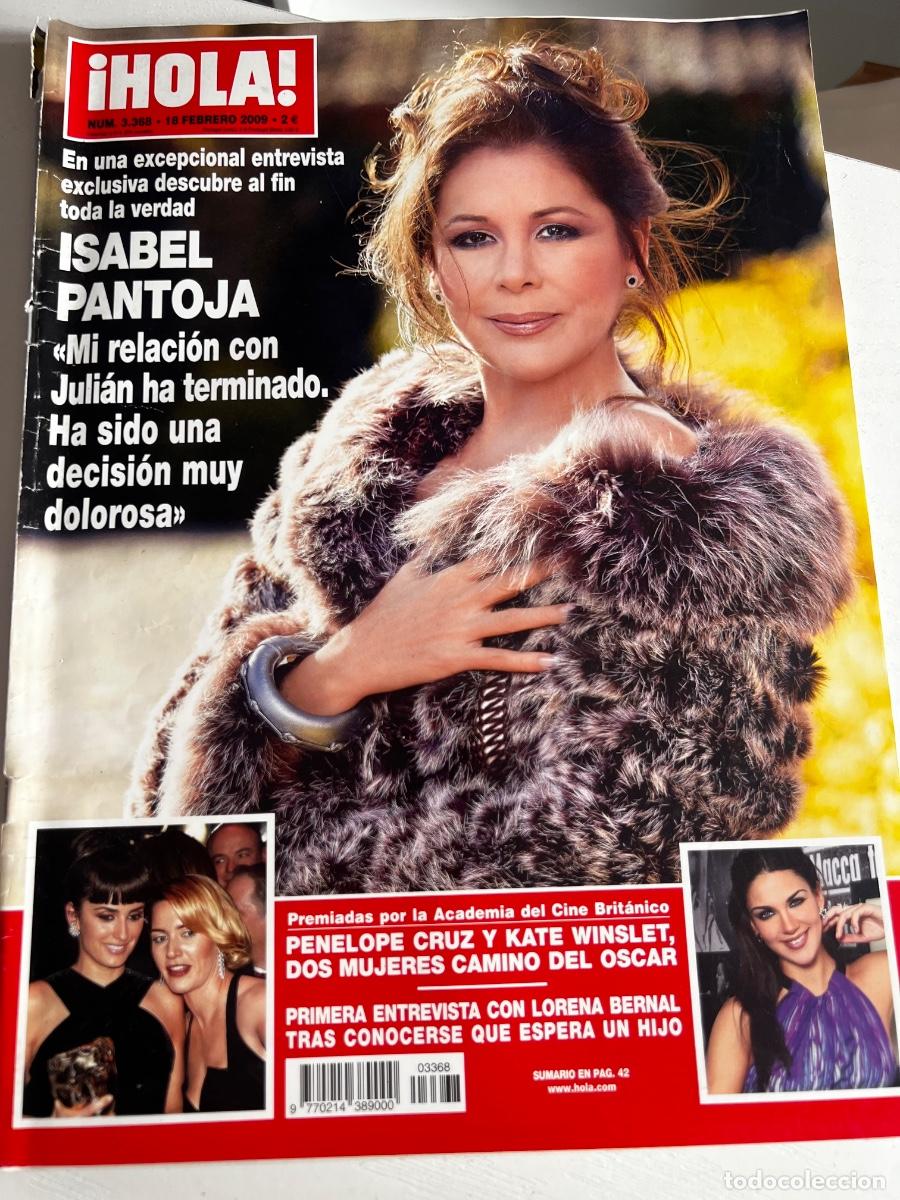 Coleccionismo de Revista Hola: HOLA! N&ordm; 3368. FEBRERO 2009. ISABEL PANTOJA; MI RELACI&Oacute;N CON JULI&Aacute;N HA TERMINADO.