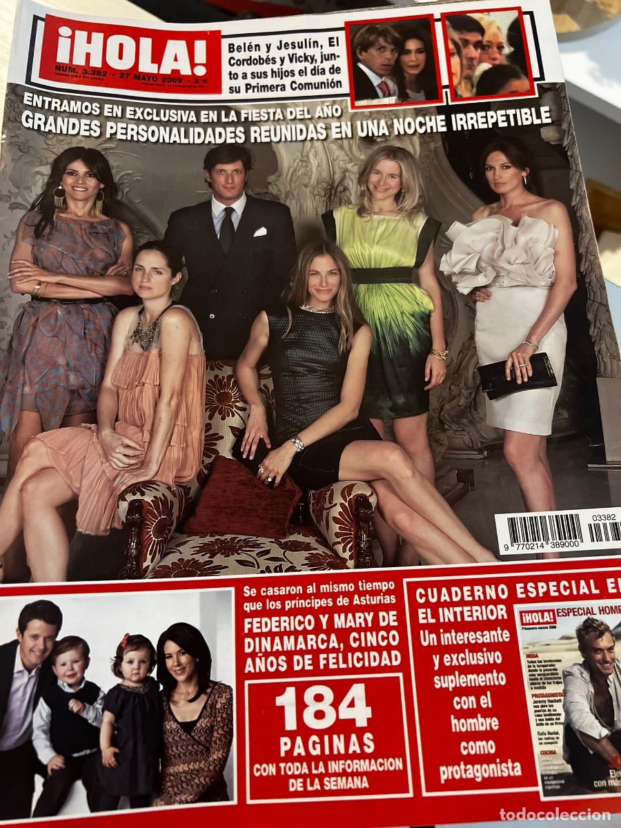 Coleccionismo de Revista Hola: HOLA! N&ordm; 3382. MAYO 2009. GRANDES PERSONALIDADES REUNIDAS EN UNA NOCHE IRREPETIBLE