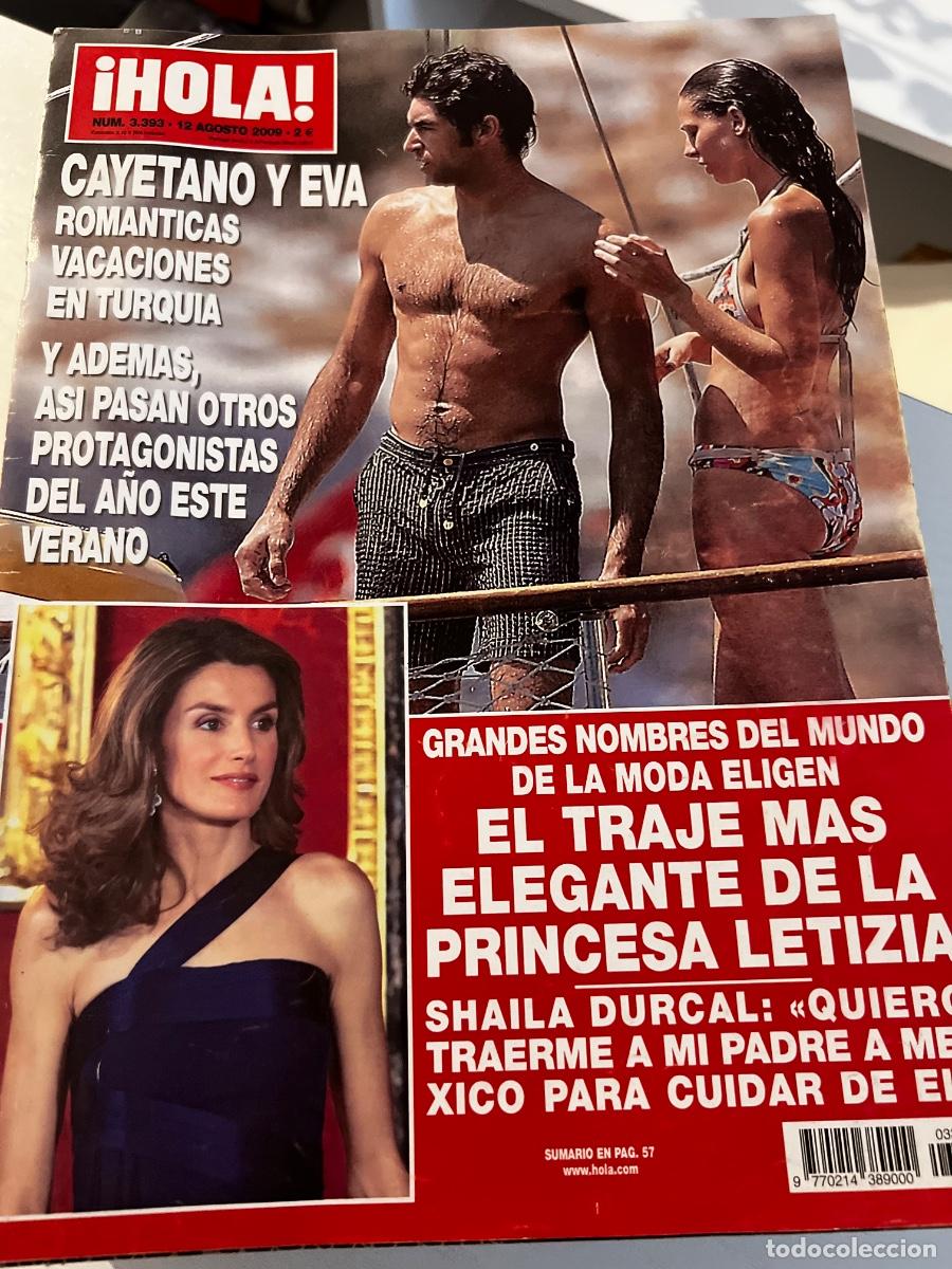 Coleccionismo de Revista Hola: HOLA! N&ordm; 3393. AGOSTO 2009. CAYETANO Y EVA ROM&Aacute;NTICAS VACACIONES EN TURQU&Iacute;A.