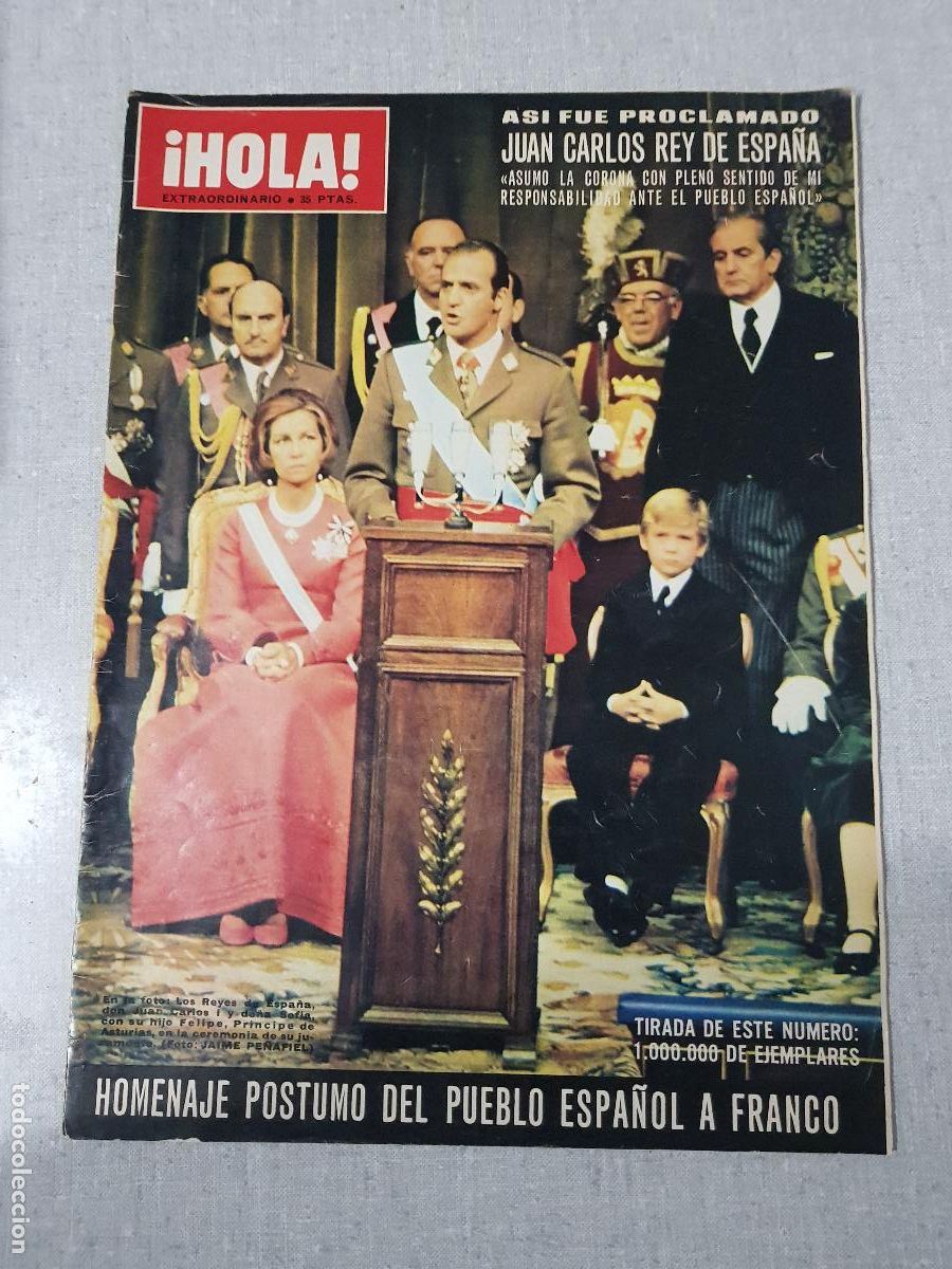 Coleccionismo de Revista Hola: HOLA EXTRAORDINARIO MUY INTERESANTE