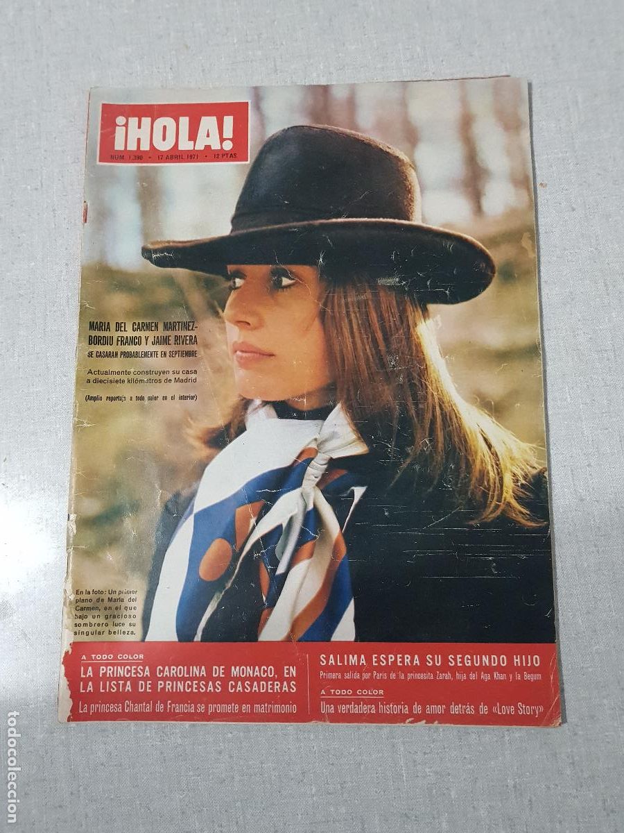 Coleccionismo de Revista Hola: HOLA NUM.1.390 -21 ABRIL 1971