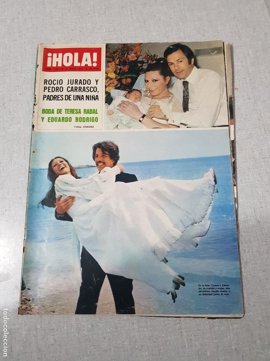 Coleccionismo de Revista Hola: HOLA NUM.1.707 -14 MAYO 1977