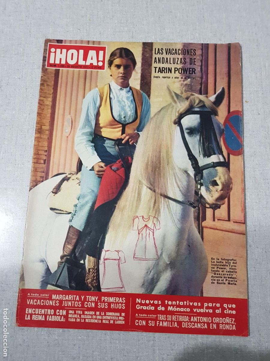 Coleccionismo de Revista Hola: HOLA NUM.1.409 -28 DE AGOSTO 1971