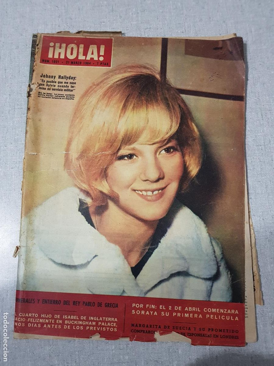 Coleccionismo de Revista Hola: HOLA NUM.1.021 -21 DE MARZO 1964