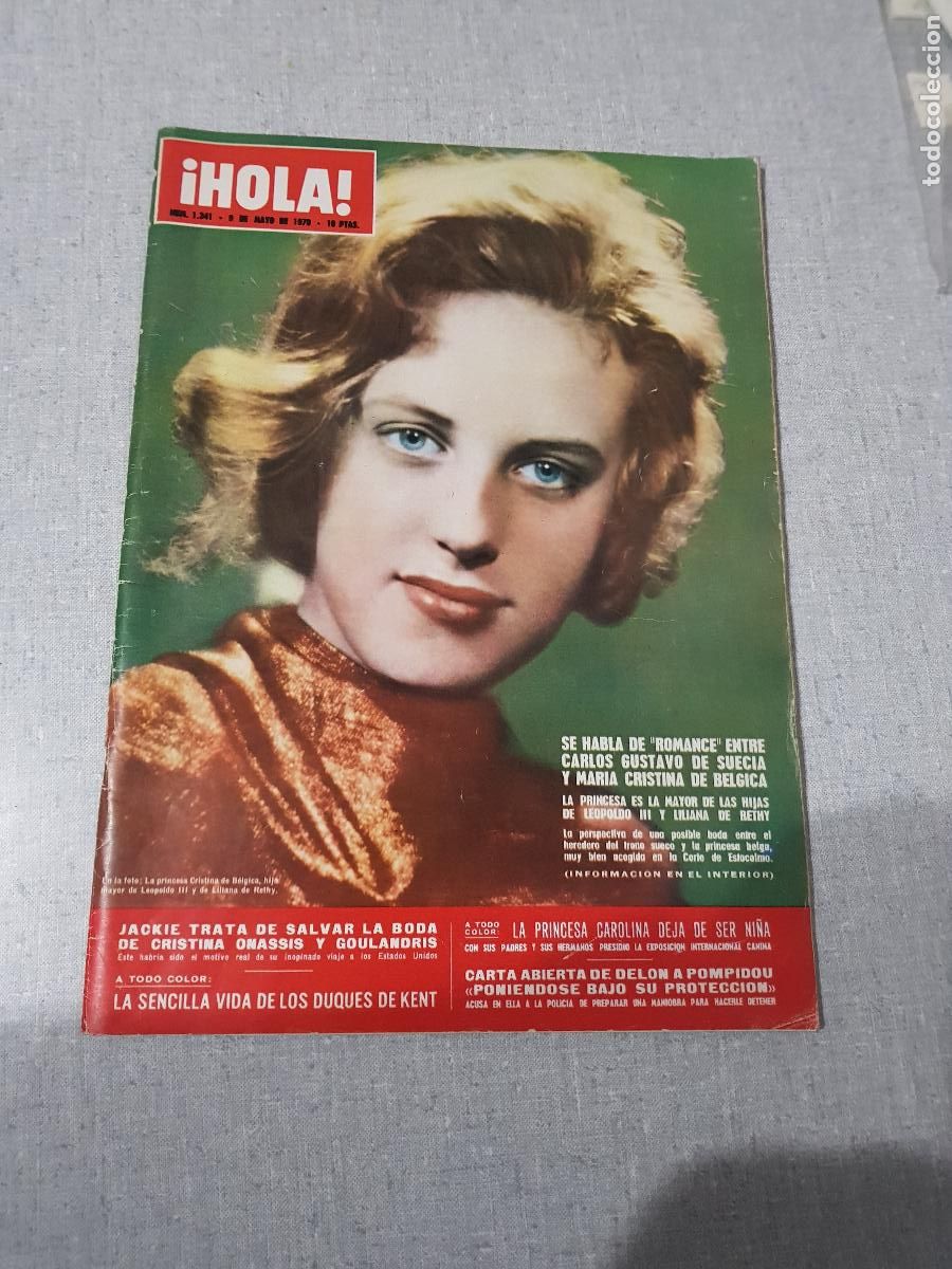 Coleccionismo de Revista Hola: HOLA NUM.1.341 -9 DE MAYO 1970