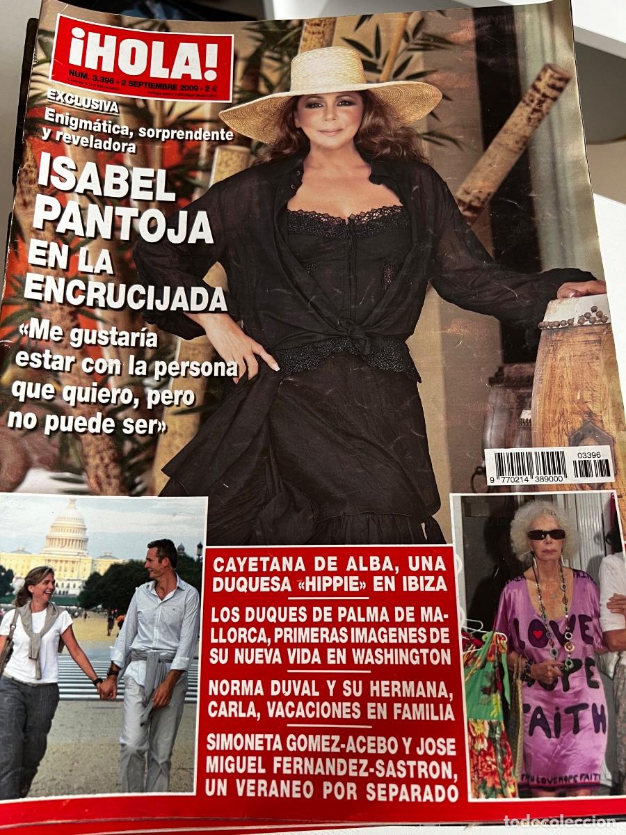 Coleccionismo de Revista Hola: HOLA! N&ordm; 3396. SEPTIEMBRE 2009. ISABEL PANTOJA EN LA ENCRUCIJADA, ENIGM&Aacute;TICA Y REVELADORA
