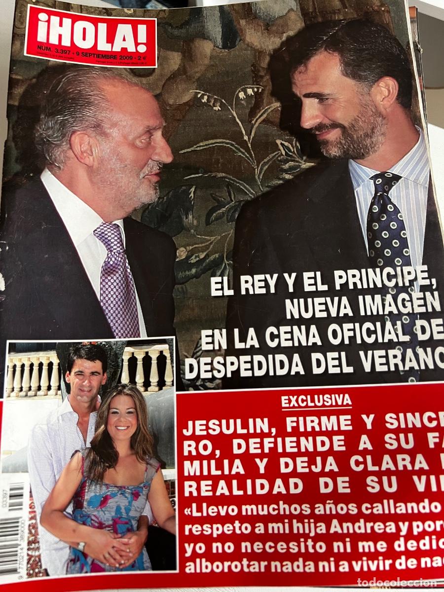 Coleccionismo de Revista Hola: HOLA! N&ordm; 3397. SEPTIEMBRE 2009. EL REY Y EL PR&Iacute;NCIPE NUEVA IMAGEN EN LA CENA OFICIAL