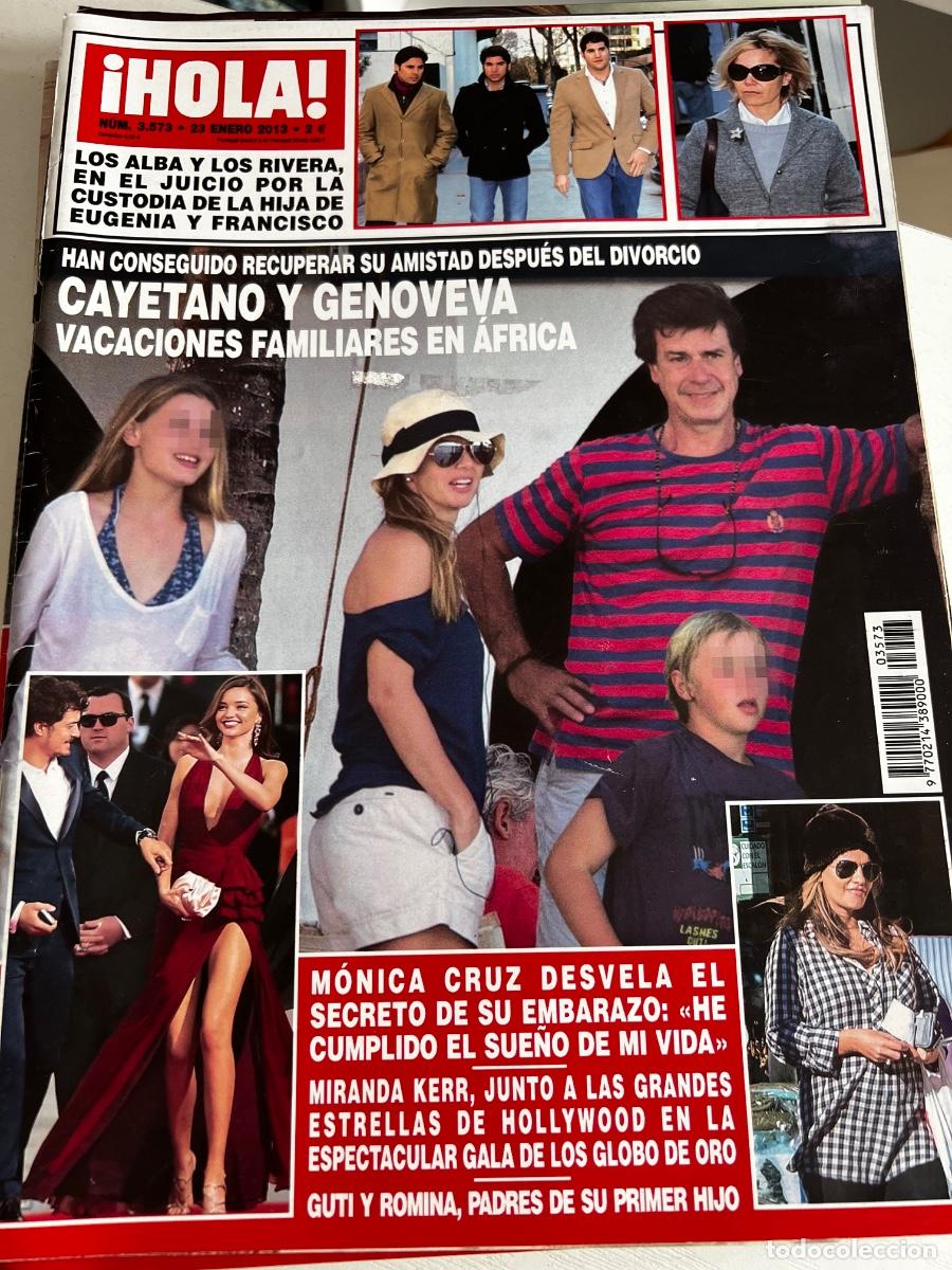 Coleccionismo de Revista Hola: HOLA! N&ordm; 3573. ENERO 2013. CAYETANO Y GENOVEVA VACACIONES FAMILIARES EN AFRICA