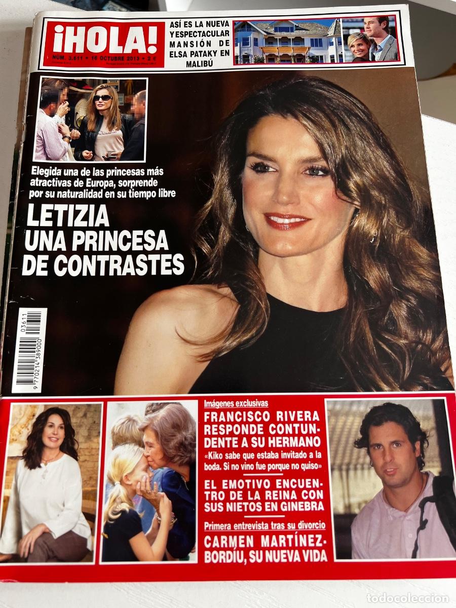 Coleccionismo de Revista Hola: HOLA! N&ordm; 3611. OCTUBRE 2013. LETIZIA UNA PRINCESA DE CONTRASTES, ELEGIDA UNA DE LAS M&Aacute;S ATRACTIVAS
