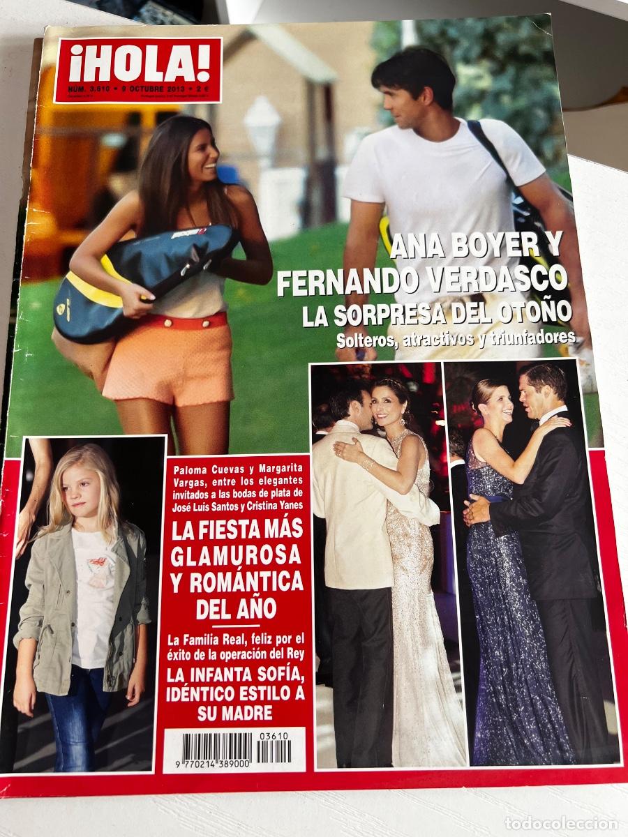 Coleccionismo de Revista Hola: HOLA! N&ordm; 3610. OCTUBRE 2013. ANA BOYER Y FERNANDO VERDASCO LA SORPRESA DEL OTO&Ntilde;O