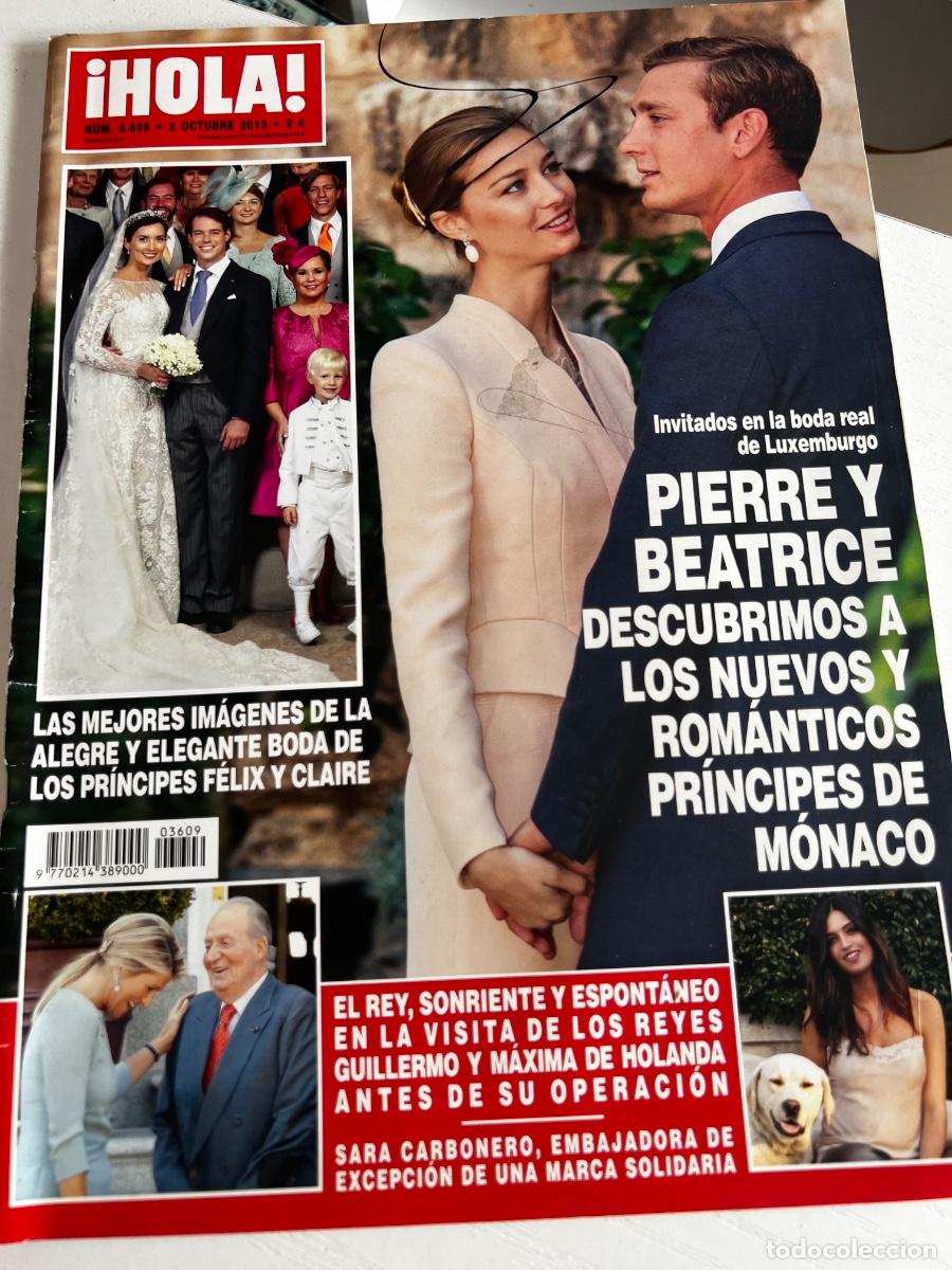 Coleccionismo de Revista Hola: HOLA! N&ordm; 3609. OCTUBRE 2013. PIERRE Y BEATRICE DESCUBRIMOS A LOS NUEVOS Y ROM&Aacute;NTICOS PRINCIPES