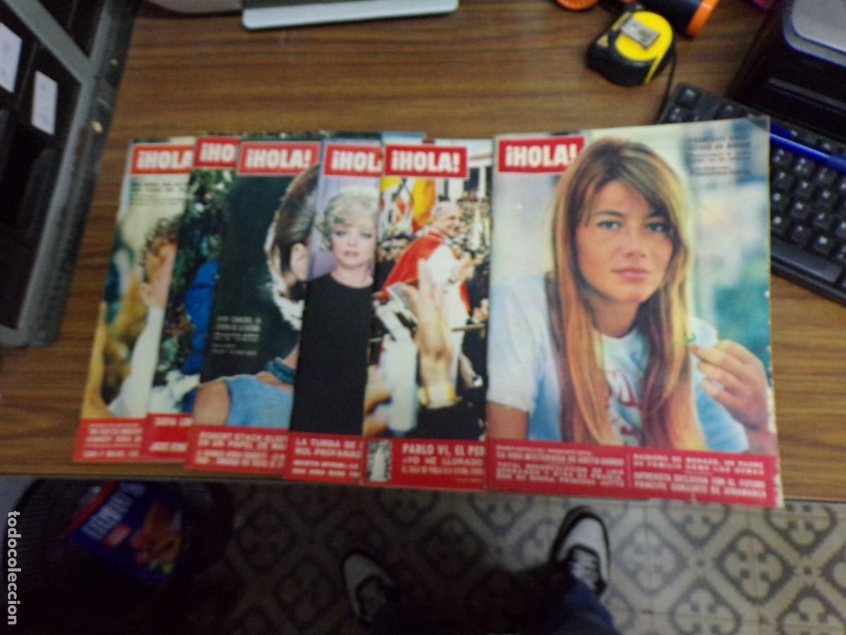 Coleccionismo de Revista Hola: lote de 6 Revistas !Hola! 1967 1966