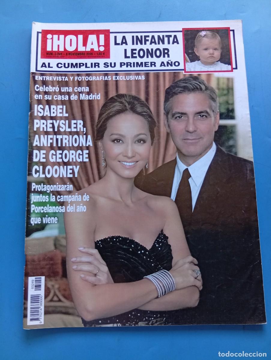 Coleccionismo de Revista Hola: &iexcl;HOLA! N&ordm; 3249. A&Ntilde;O 2006. LA INFANTA LEONOR CUMPLE UN A&Ntilde;O. ISABEL PREYSLER, ANFITRIONA DE ... LEER