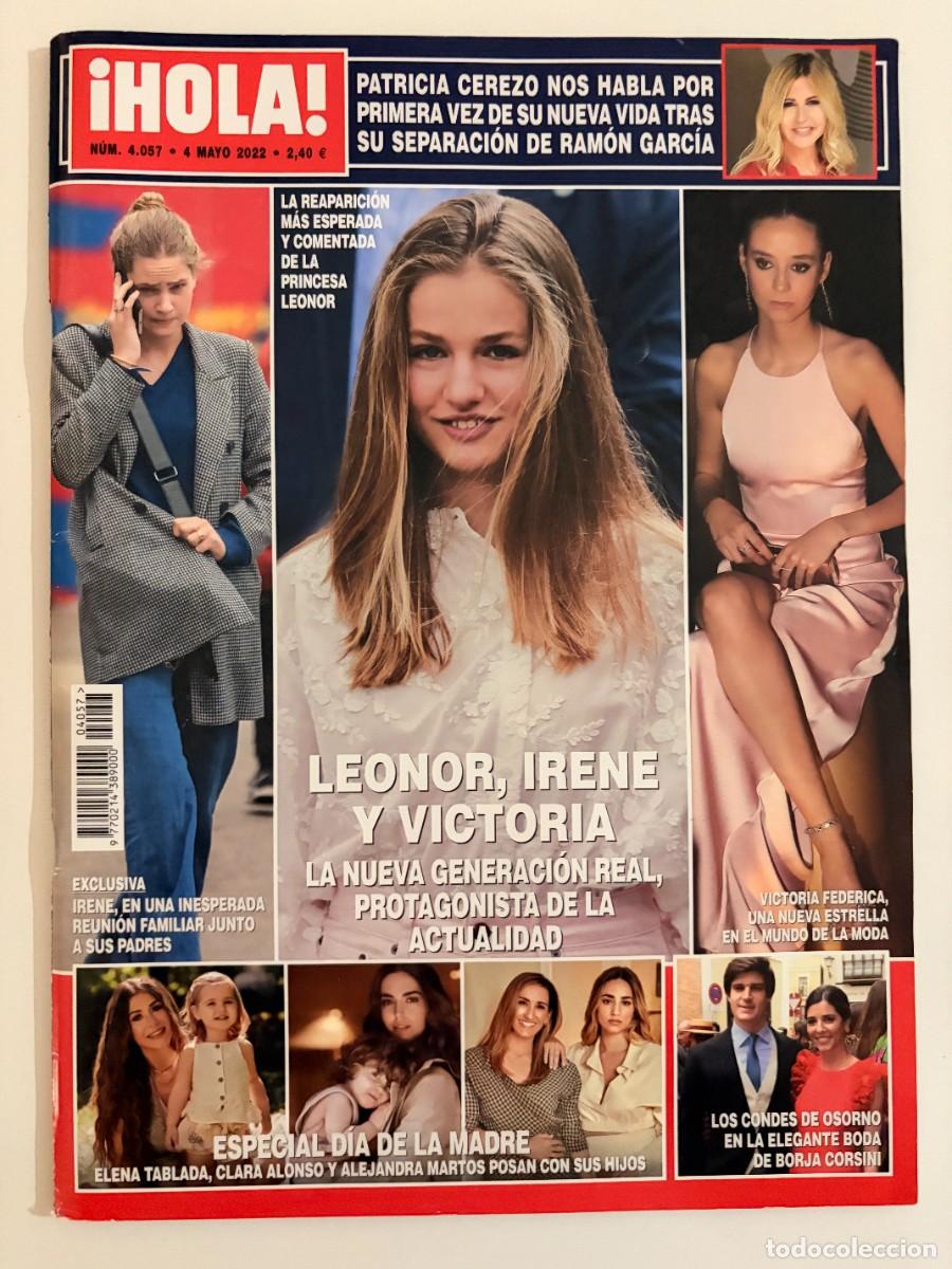Coleccionismo de Revista Hola: &iexcl;HOLA! N&ordm; 4057. MAYO 2022. PATRICIA CEREZO NOS HABLA POR PRIMERA VEZ DE SU NUEVA VIDA. LEER