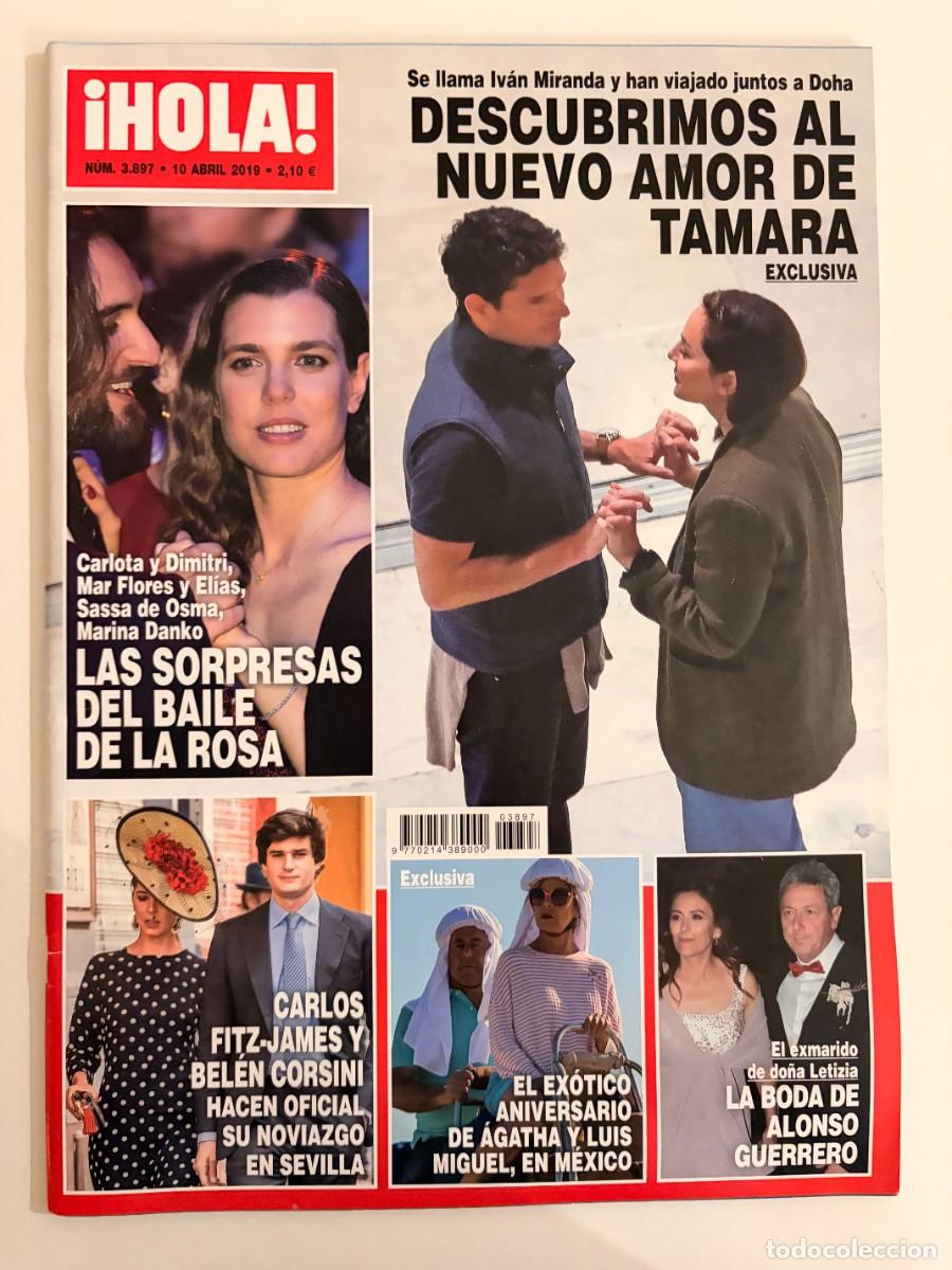 Coleccionismo de Revista Hola: &iexcl;HOLA! N&ordm; 3897. ABRIL 2019. EL NUEVO AMOR DE TAMARA FALC&Oacute;. LEER