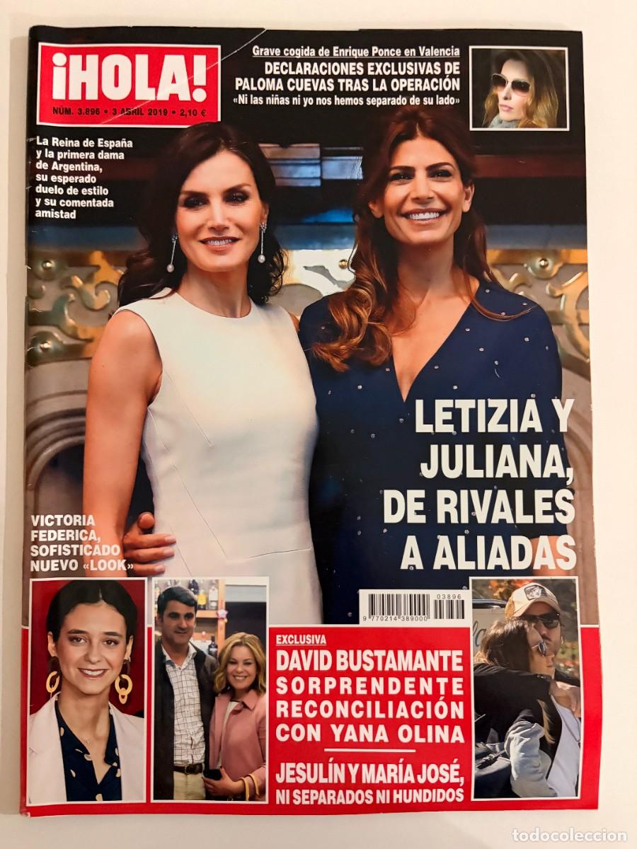 Coleccionismo de Revista Hola: &iexcl;HOLA! N&ordm; 3896. ABRIL 2019. GRAVE COGIDA DE ENRIQUE PONCE EN VALENCIA. LEER