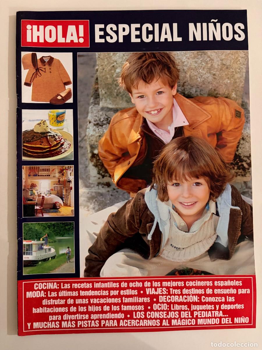 Coleccionismo de Revista Hola: &iexcl;HOLA! ESPECIAL NI&Ntilde;OS. COCINA:LAS RECETAS INFANTILES DE OCHO DE LOS MEJORES COCINEROS ESPA&Ntilde;OLES.LEER