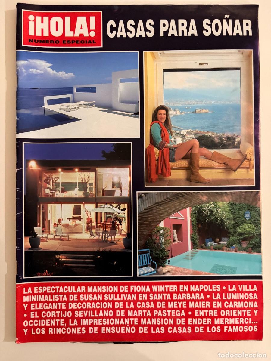 Coleccionismo de Revista Hola: &iexcl;HOLA! CASAS PARA SO&Ntilde;AR. N&Uacute;MERO ESPECIAL. LA ESPECTACULAR MANSI&Oacute;N DE FIONA WINTER EN N&Aacute;POLES. LEER