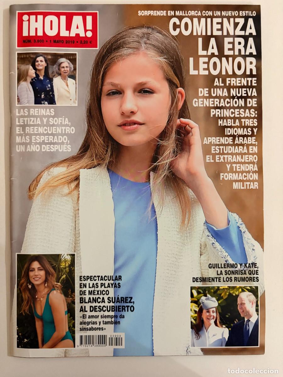 Coleccionismo de Revista Hola: &iexcl;HOLA! N&ordm; 3900. MAYO 2019.COMIENZA LA ERA LEONOR.AL FRENTE DE UNA NUEVA GENERACI&Oacute;N DE PRINCESAS.LEER