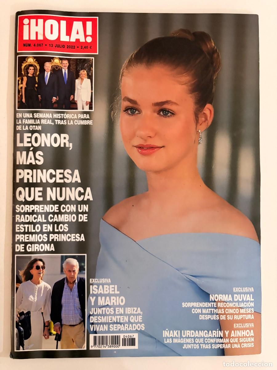 Coleccionismo de Revista Hola: &iexcl;HOLA! N&ordm; 4067. JUNIO 2022. EN UNA SEMANA HIST&Oacute;RICA PARA LA FAMILIA REAL, TRAS LA CUMBRE. LEER