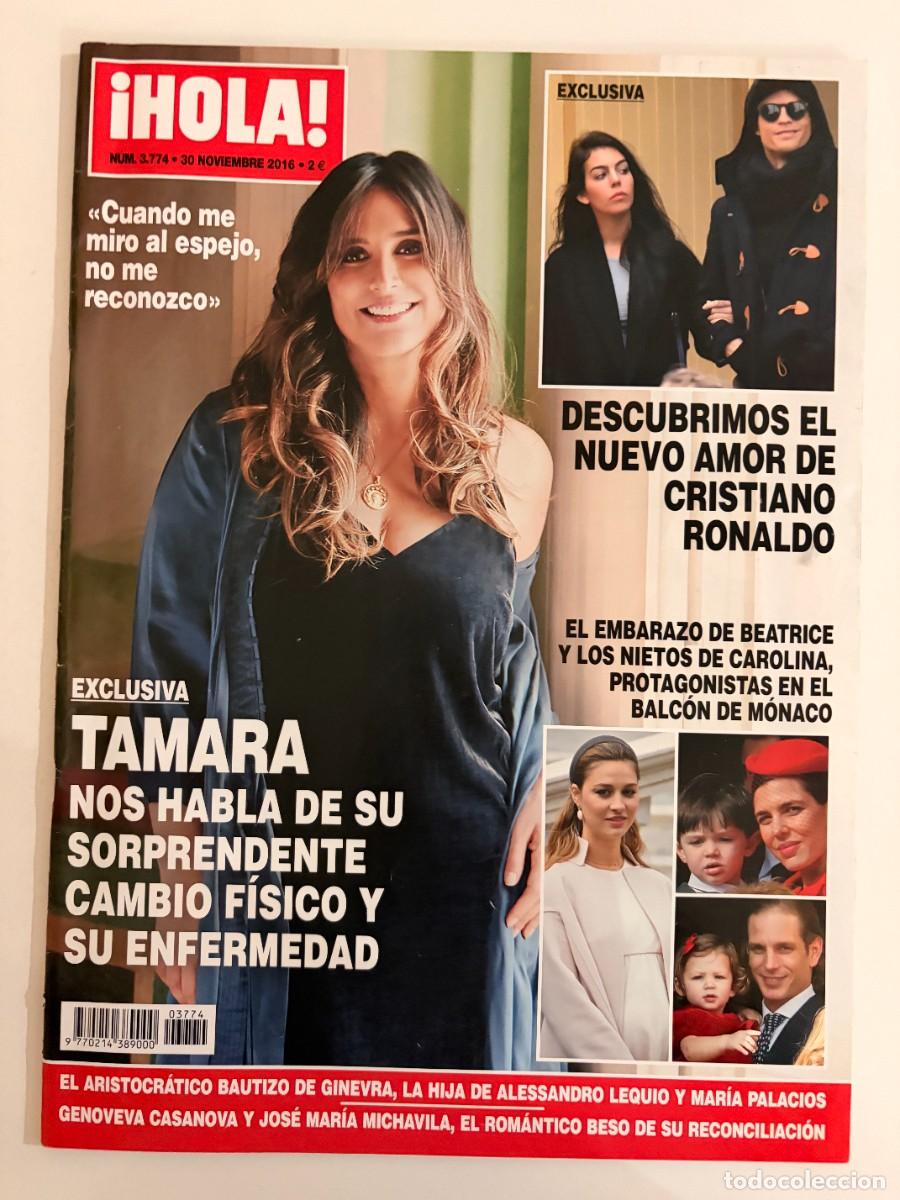 Coleccionismo de Revista Hola: &iexcl;HOLA! N&ordm; 3774. NOVIEMBRE 2016. EXCLUSIVA TAMARA NOS HABLA DE SU SORPRENDENTE CAMBIO F&Iacute;SICO. LEER