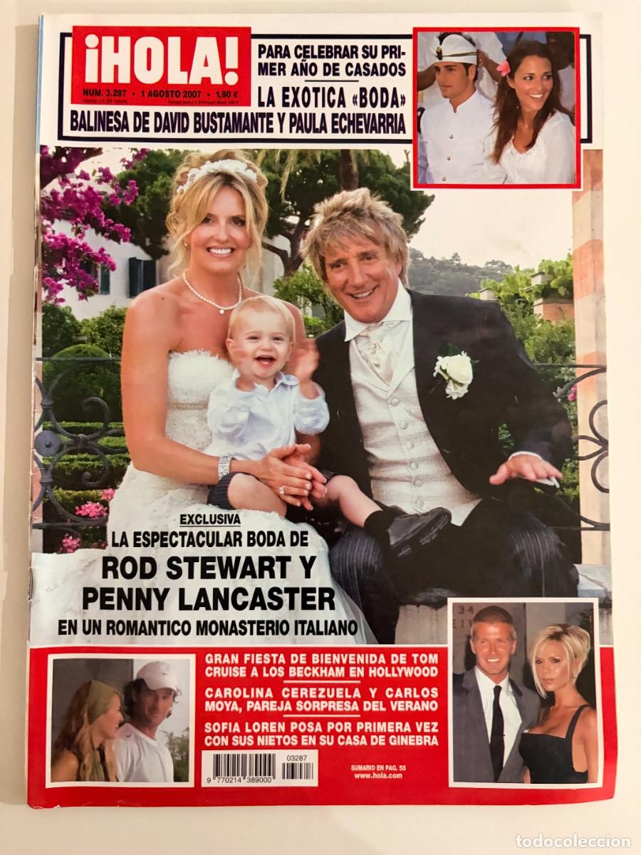 Coleccionismo de Revista Hola: &iexcl;HOLA! N&ordm; 3287. AGOSTO 2007. LA EX&Oacute;TICA &ldquo;BODA&rdquo; BALINESA DE DAVID BUSTAMANTE Y PAULA ECHEVARR&Iacute;A..LEER
