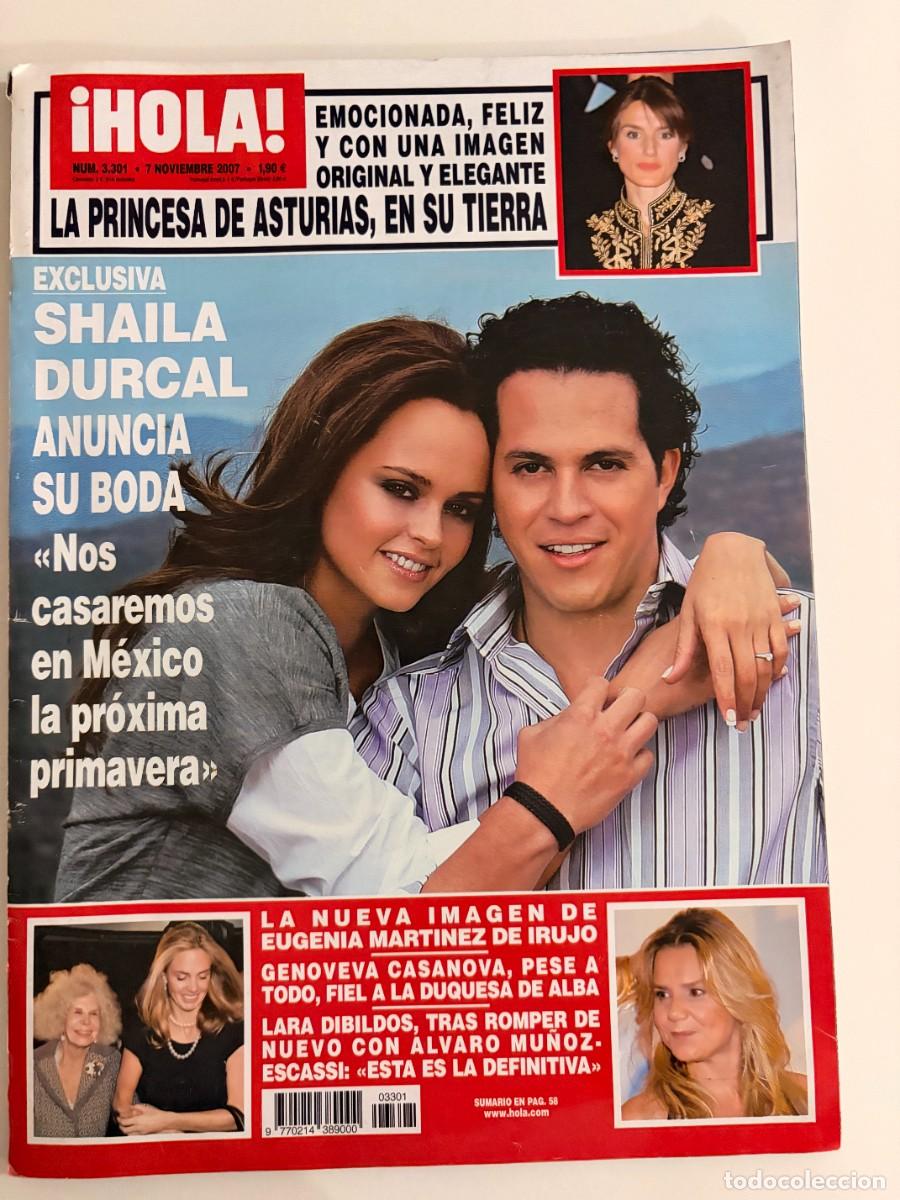 Coleccionismo de Revista Hola: &iexcl;HOLA! N&ordm; 3301. NOVIEMBRE 2007. EMOCIONADA, FELIZ Y CON UNA IMAGEN ORIGINAL Y ELEGANTE. LEER