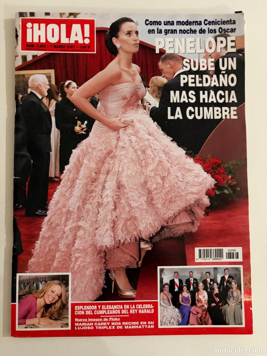 Coleccionismo de Revista Hola: &iexcl;HOLA! N&ordm; 3266. MARZO 2007. COMO UNA MODERNA CENICIENTA EN LA GRAN NOCHE DE LOS OSCAR. LEER