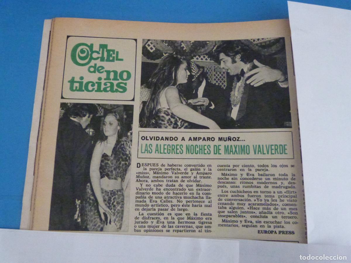 Coleccionismo de Revista Hola: RECORTE CLIPPING MAXIMO VALVERDE REVISTA HOLA N&ordm; 1645 PAG. 30