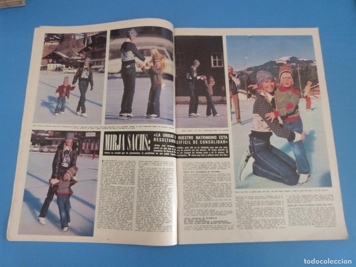 Coleccionismo de Revista Hola: RECORTE CLIPPING MIRJA SACHS REVISTA HOLA N&ordm; 1644 PAG. 4,5,20