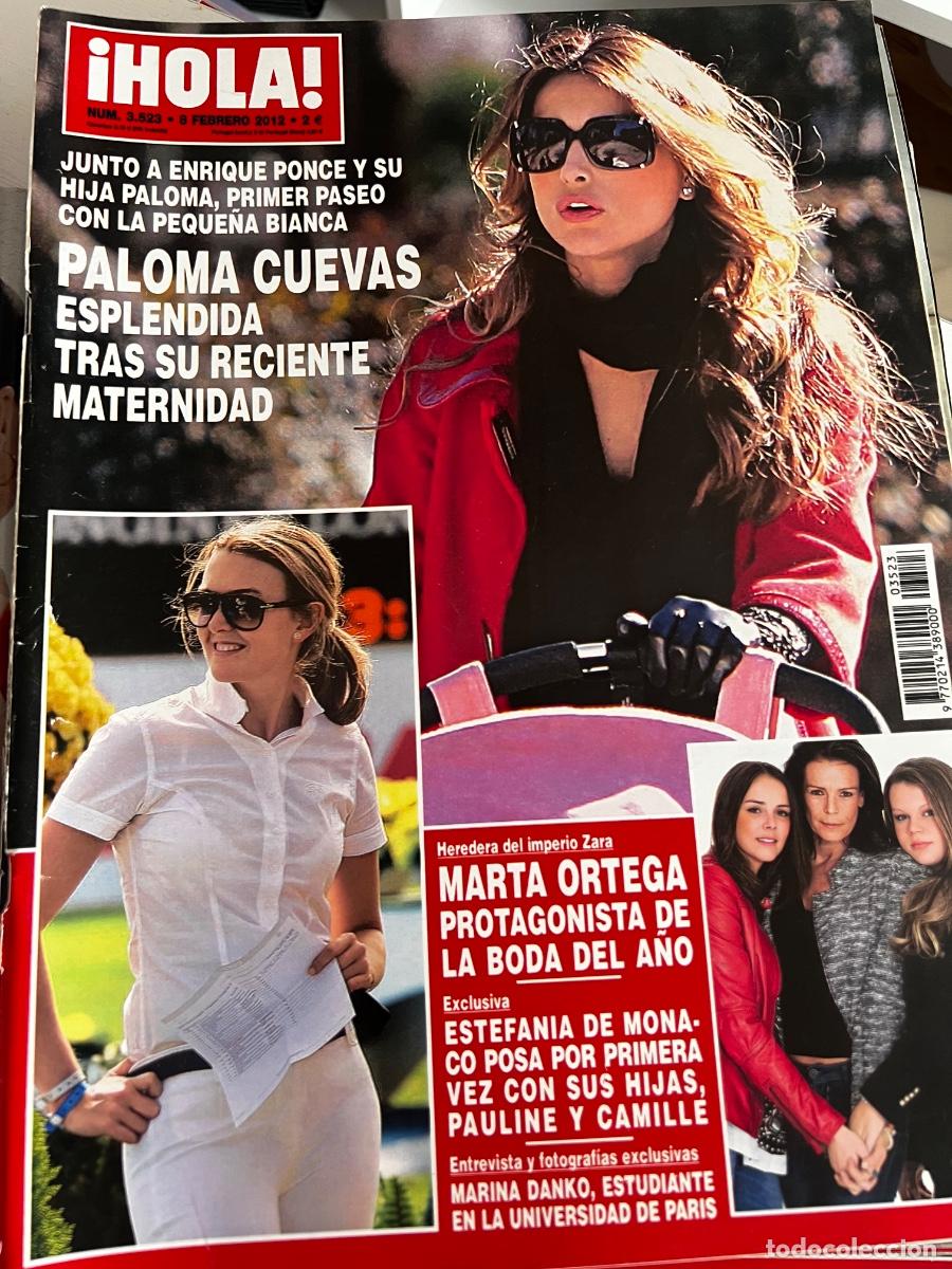 Coleccionismo de Revista Hola: HOLA! N&ordm; 3523. FEBRERO 2012. PALOMA CUEVAS ESPL&Eacute;NDIDA TRAS SU RECIENTE MATERNIDAD