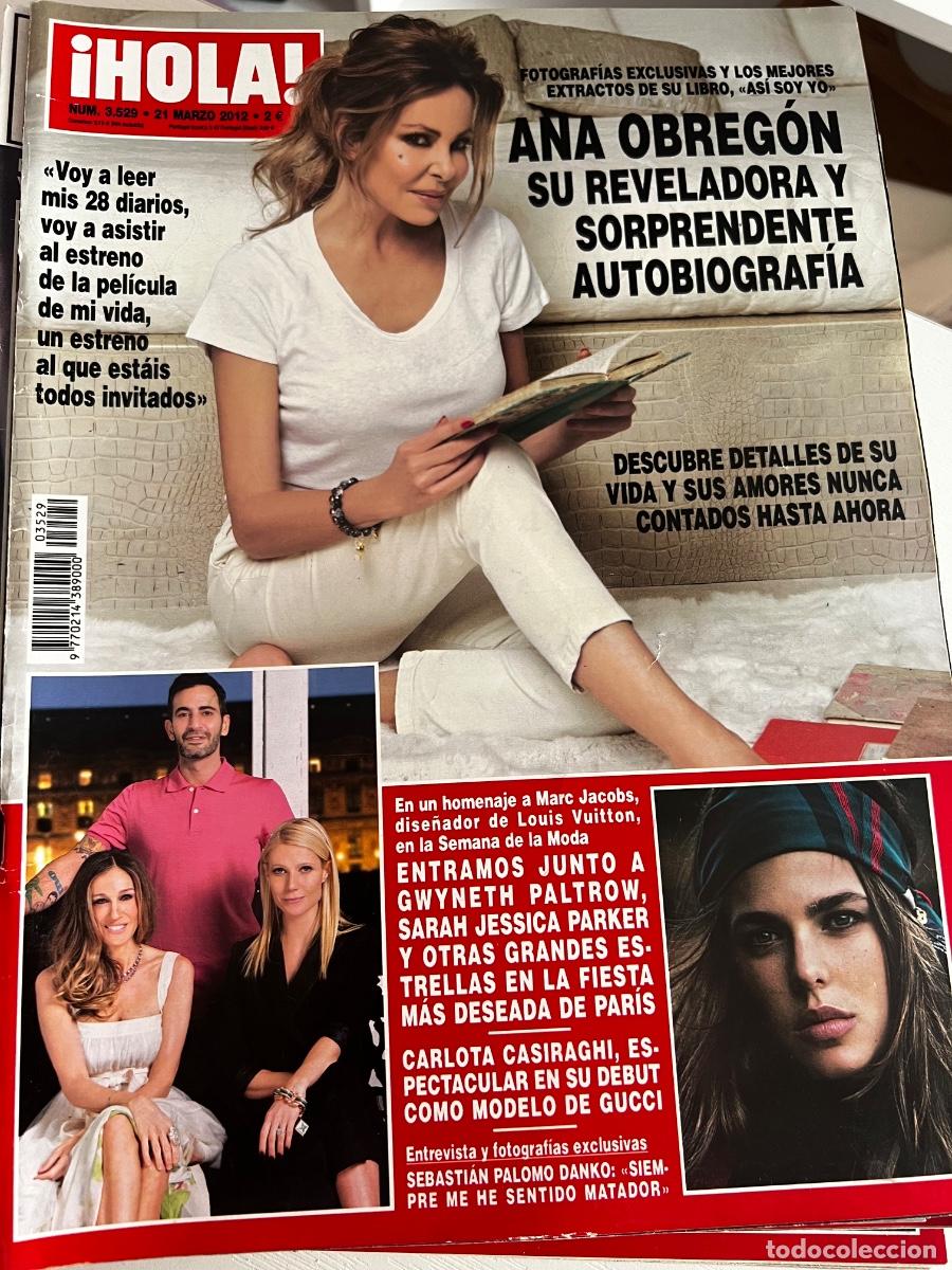 Coleccionismo de Revista Hola: HOLA! N&ordm; 3529. MARZO 2012. ANA OBREG&Oacute;N SU REVELADORA Y SORPR&Eacute;NDETE AUTOBIOGRAF&Iacute;A.